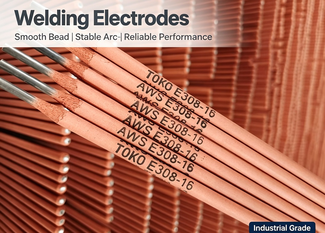 TOKO E308L-16 stainless steel electrode - 304/304L welding