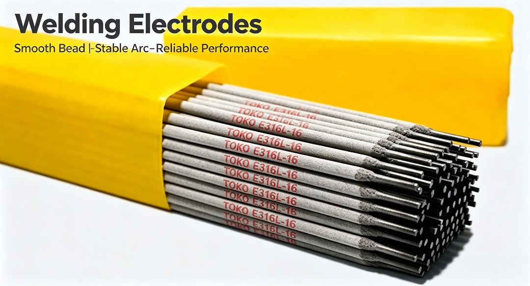 TOKO E316L-16 stainless electrode - marine grade with molybdenum