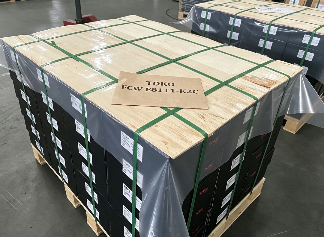 TOKO E81T1-K2C Cryogenic Flux-Cored Wire